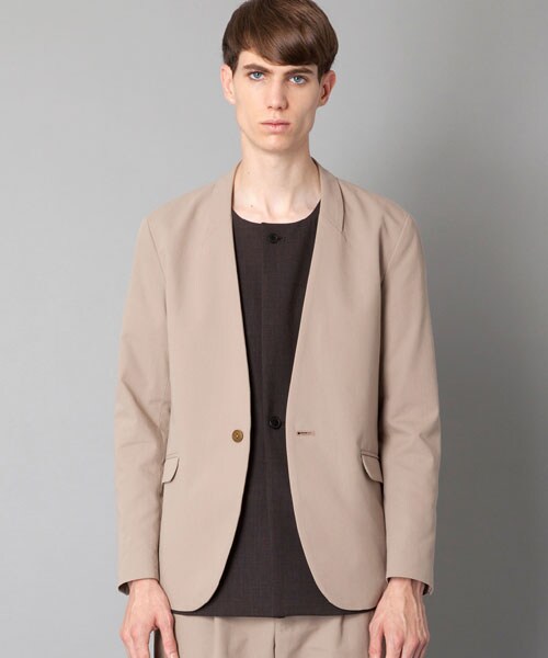 ETHOSENS（エトセンス）の「E115-401 NVY 2月下旬入荷予定（ジャケット/アウター・メンズ・NVY/BGE/TAN・1/2）」の4枚目の写真