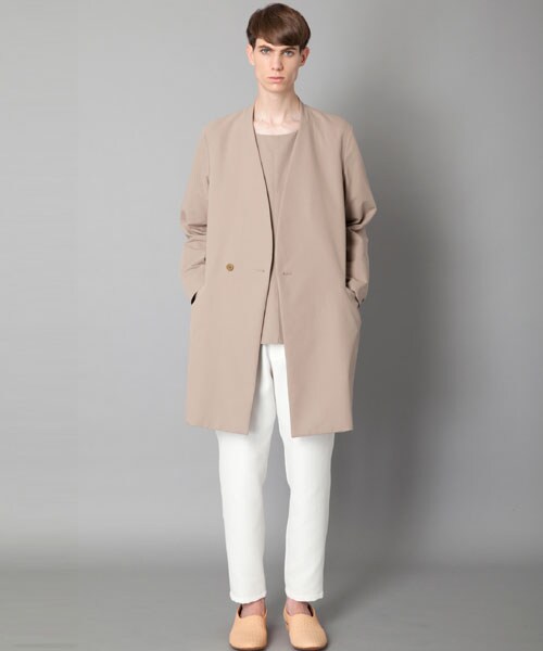 ETHOSENS（エトセンス）の「E115-501 BGE 2月中旬入荷予定（ジャケット/アウター・メンズ・NVY・1/2）」の2枚目の写真