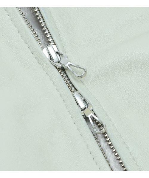 KATHARINE HAMNETT LONDON （キャサリンハムネットロンドン）の「SHEEP NAKED RYDERS（ジャケット/アウター・メンズ・ブルー/ホワイト・M/L/XL）」の10枚目の写真