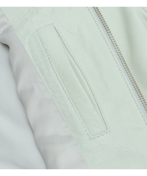 KATHARINE HAMNETT LONDON （キャサリンハムネットロンドン）の「SHEEP NAKED RYDERS（ジャケット/アウター・メンズ・ブルー/ホワイト・M/L/XL）」の13枚目の写真