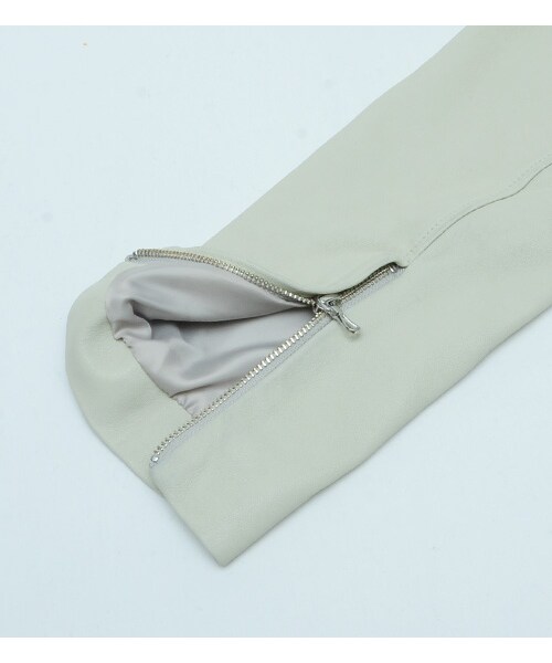 KATHARINE HAMNETT LONDON （キャサリンハムネットロンドン）の「SHEEP NAKED RYDERS（ジャケット/アウター・メンズ・ブルー/ホワイト・M/L/XL）」の12枚目の写真