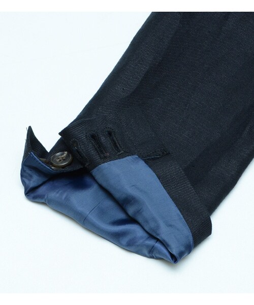 KATHARINE HAMNETT LONDON （キャサリンハムネットロンドン）の「CHESTERFIELD JACKET（ジャケット/アウター・メンズ・ブラック/ブルー・S/M/L）」の11枚目の写真