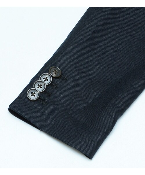 KATHARINE HAMNETT LONDON （キャサリンハムネットロンドン）の「CHESTERFIELD JACKET（ジャケット/アウター・メンズ・ブラック/ブルー・S/M/L）」の10枚目の写真
