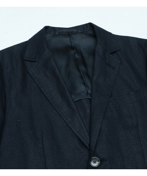 KATHARINE HAMNETT LONDON （キャサリンハムネットロンドン）の「CHESTERFIELD JACKET（ジャケット/アウター・メンズ・ブラック/ブルー・S/M/L）」の5枚目の写真