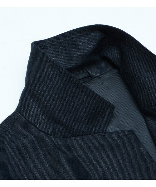 KATHARINE HAMNETT LONDON （キャサリンハムネットロンドン）の「CHESTERFIELD JACKET（ジャケット/アウター・メンズ・ブラック/ブルー・S/M/L）」の6枚目の写真
