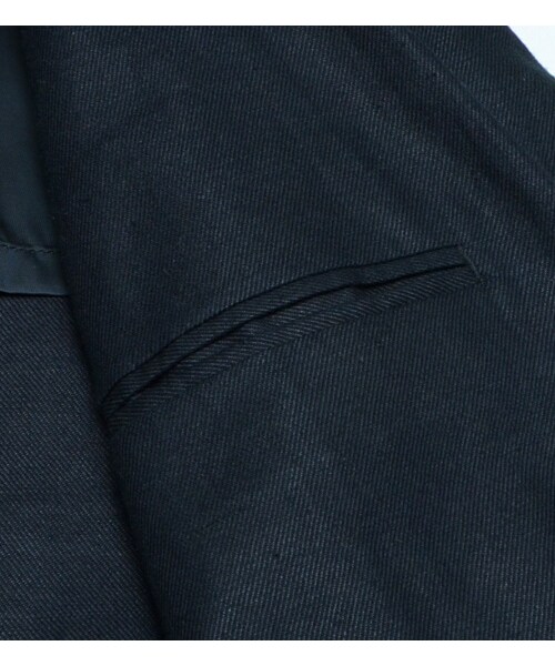 KATHARINE HAMNETT LONDON （キャサリンハムネットロンドン）の「CHESTERFIELD JACKET（ジャケット/アウター・メンズ・ブラック/ブルー・S/M/L）」の13枚目の写真