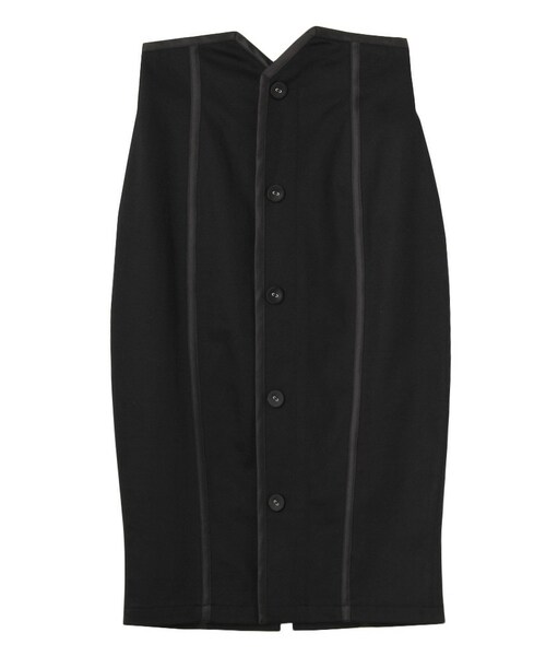 PAMEO POSE（パメオポーズ）の「URANOS TIGHT SKIRT（スカート・レディース・グレー/ブラック/スカイブルー・Ｓ/Ｍ）」の2枚目の写真