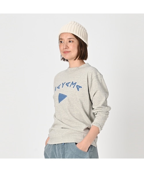 新品タグ付 45R 葉山ものがたりHAYAMA ロゴプリント Tシャツ ロンT 45R（フォーティファイブアール）の「葉山ものがたり HAYAMAロゴ