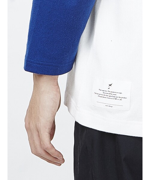 WHIZLIMITED（ウィズリミテッド）の「DR 8/S（トップス・BLU/H.GRY/BLK・M/L/XL）」の5枚目の写真