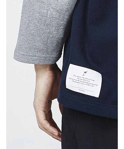 WHIZLIMITED（ウィズリミテッド）の「DR 8/S（トップス・BLU/H.GRY/BLK・M/L/XL）」の10枚目の写真