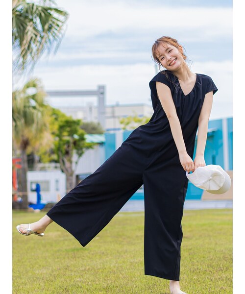 VICKY（ビッキー）の「【夏の水遊びに最適】ナイロンオールインワン