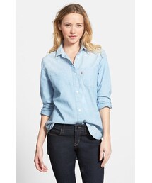 Levi's | Levi's® 'Workwear Boyfriend' Chambray Shirt(Tシャツ/カットソー)