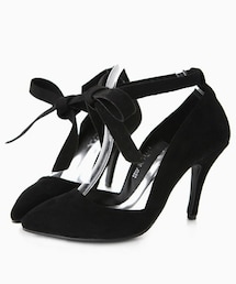 DHOLIC | アンクルリボンポイントヒールシューズ(パンプス)