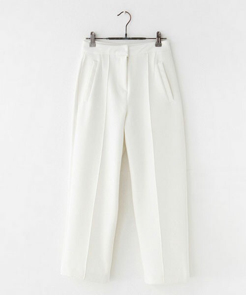 DHOLIC（ディーホリック）の「センタープレスワイドスラックス（その他パンツ・レディース・ブラック/ホワイトアイボリー/グレー/ピンク・S/M/Ｓ/Ｍ）」の2枚目の写真