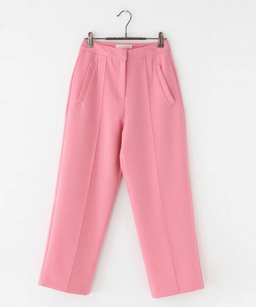 DHOLIC（ディーホリック）の「センタープレスワイドスラックス（その他パンツ・レディース・ブラック/ホワイトアイボリー/グレー/ピンク・S/M/Ｓ/Ｍ）」の4枚目の写真