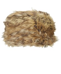 TOPSHOP | Cossack in luxe faux fox fur. 89% acrylic, 11% polyester. machine washable.(帽子)