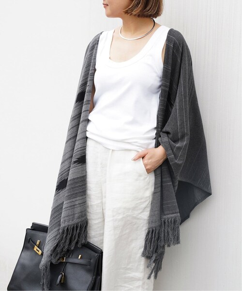新品 Deuxieme Classe ドゥーズィエムクラス motif ポンチョ Deuxieme Classe（ドゥーズィエムクラス）の「motif ポンチョ