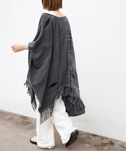 新品 Deuxieme Classe ドゥーズィエムクラス motif ポンチョ Deuxieme Classe（ドゥーズィエムクラス）の「motif ポンチョ