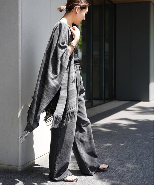新品 Deuxieme Classe ドゥーズィエムクラス motif ポンチョ Deuxieme Classe（ドゥーズィエムクラス）の「motif ポンチョ