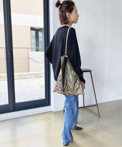 Spick and Span / スピックアンドスパン | 2023AW | ウォッシャブルビッグプルオーバーニット | F | ブラック | レディース Spick & Span（スピックアンドスパン）の「ウオッシャブルビッグプル
