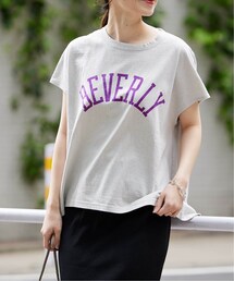JOURNAL STANDARD（ジャーナルスタンダード）の「《追加》別注別注ラフィ天竺Tシャツ（トップス）」