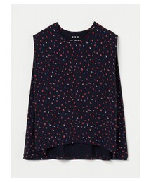 three dots（スリードッツ）の「トラベルライン スリーブレストップス（その他）」