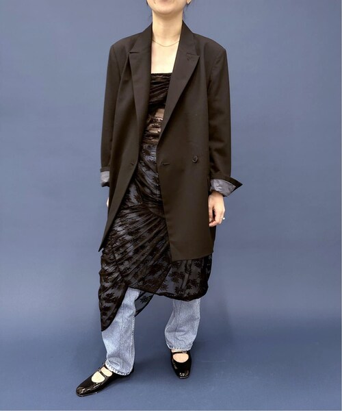 EDIT. FOR LULU（エディットフォールル）の「《予約》abc シンプルジャケット（その他・ブラック/34/36）」の7枚目の写真