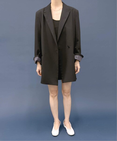 EDIT. FOR LULU（エディットフォールル）の「《予約》abc シンプルジャケット（その他・ブラック/34/36）」の8枚目の写真