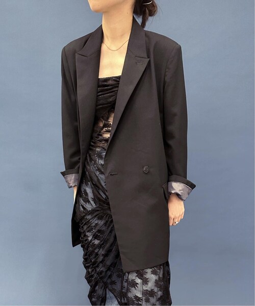 EDIT. FOR LULU（エディットフォールル）の「《予約》abc シンプルジャケット（その他・ブラック/34/36）」の6枚目の写真