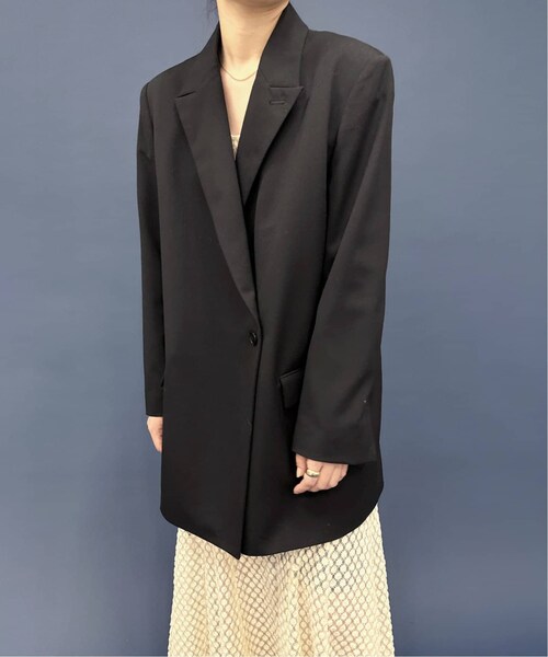 EDIT. FOR LULU（エディットフォールル）の「《予約》abc シンプルジャケット（その他・ブラック/34/36）」の4枚目の写真