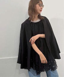 plage（プラージュ）の「VIS/LINEN DB ジャケット（その他）」