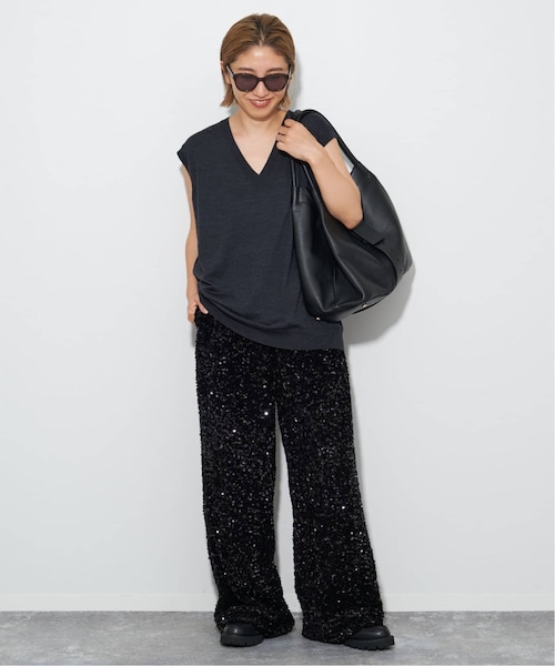 plage(プラージュ)の「《予約》Fine Gauge ベスト(その他・グレー/フリー)」の19枚目の写真