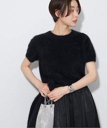 plage（プラージュ）の「《予約》Cashmere Mix Fur 半袖プルオーバー（その他）」