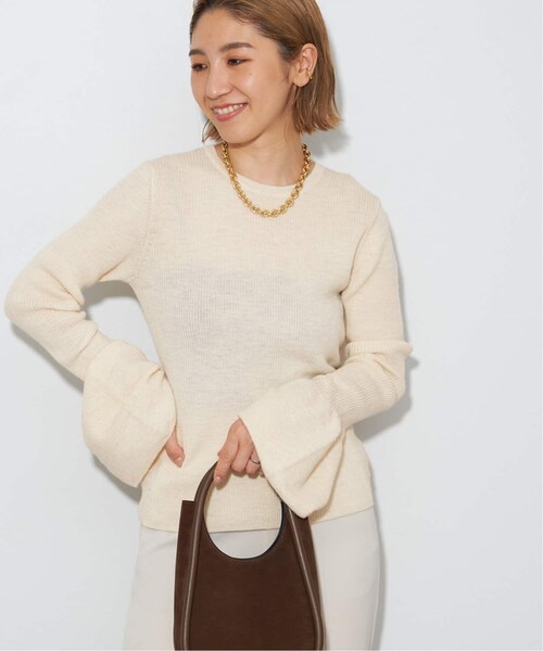 plage（プラージュ）の「《予約》puff sleeve ニット（その他・ブラック/フリー）」の3枚目の写真