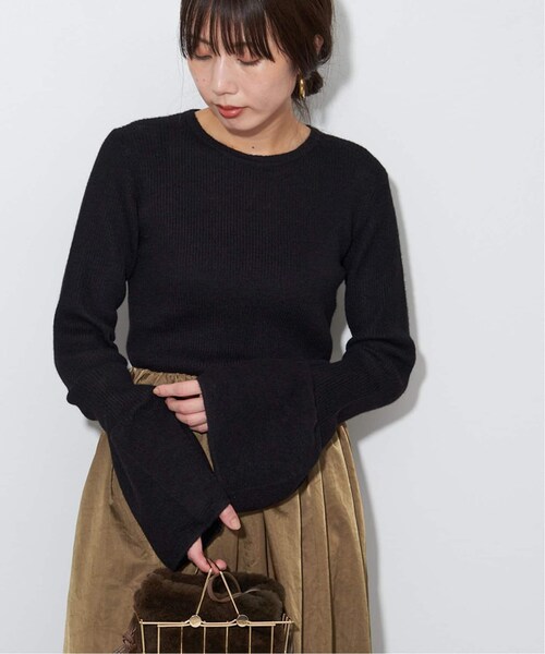 plage（プラージュ）の「《予約》puff sleeve ニット（その他・ブラック/フリー）」の11枚目の写真