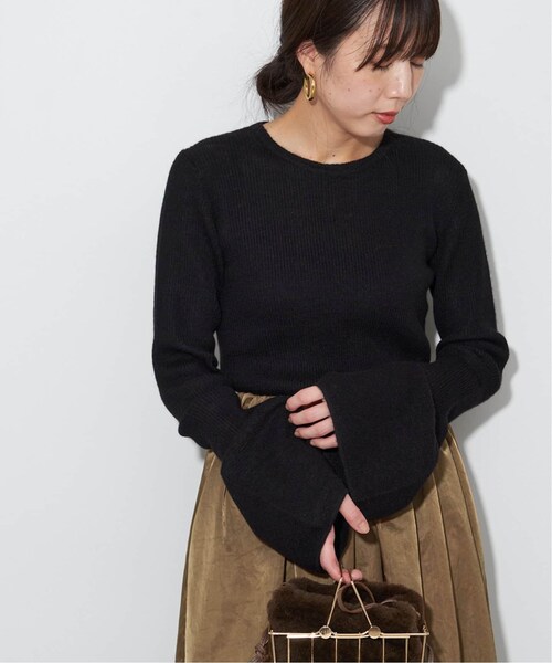 plage（プラージュ）の「《予約》puff sleeve ニット（その他・ブラック/フリー）」の9枚目の写真
