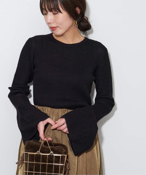 plage（プラージュ）の「《予約》puff sleeve ニット（その他・ブラック/フリー）」の6枚目の写真
