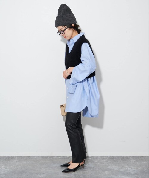 plage(プラージュ)の「《予約》Cashmere Mix Fur ベスト(その他・ブラック/フリー)」の8枚目の写真