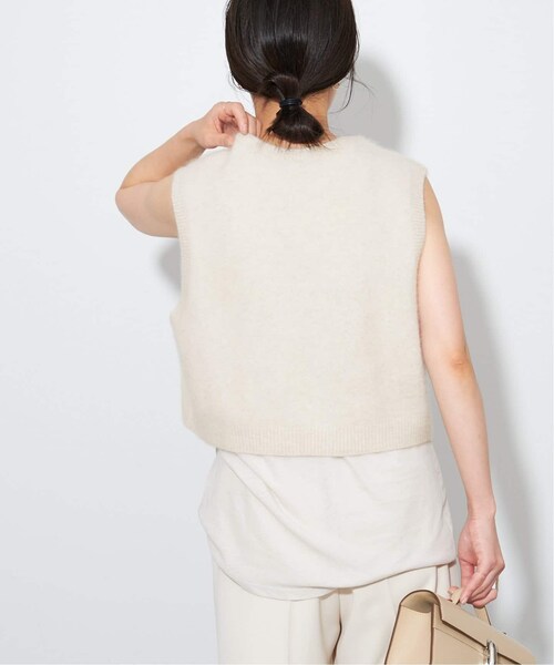 plage(プラージュ)の「《予約》Cashmere Mix Fur ベスト(その他・ブラック/フリー)」の19枚目の写真