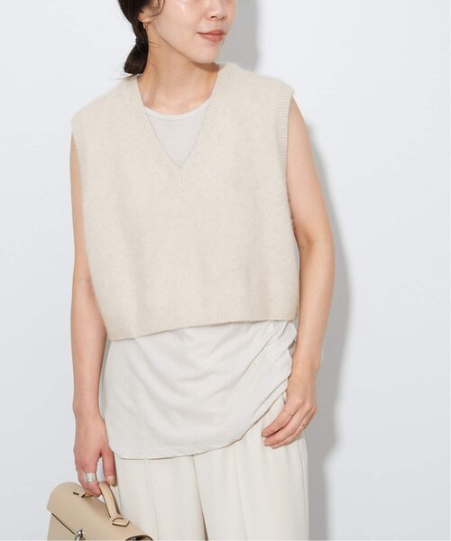 plage(プラージュ)の「《予約》Cashmere Mix Fur ベスト(その他・ブラック/フリー)」の17枚目の写真