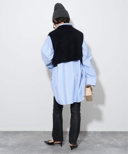 plage(プラージュ)の「《予約》Cashmere Mix Fur ベスト(その他・ブラック/フリー)」の11枚目の写真
