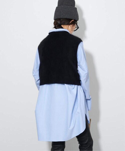 plage(プラージュ)の「《予約》Cashmere Mix Fur ベスト(その他・ブラック/フリー)」の10枚目の写真