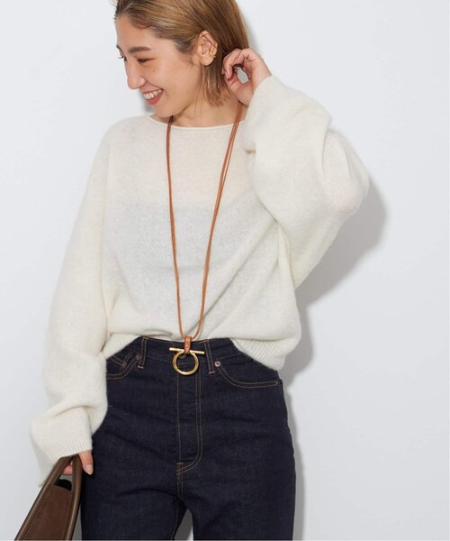 plage（プラージュ）の「《予約》Baby Alpaca ラグランプルオーバー（その他・ブラック/フリー）」の18枚目の写真