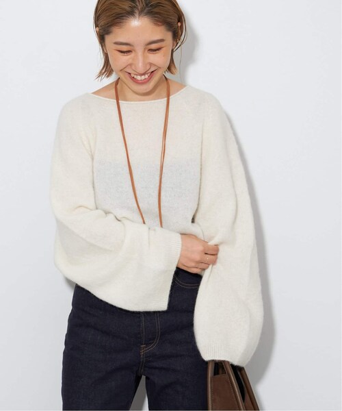 plage（プラージュ）の「《予約》Baby Alpaca ラグランプルオーバー（その他・ブラック/フリー）」の16枚目の写真