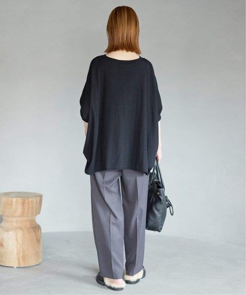 SLOBE IENA コットンヤク ニットプルオーバー SLOBE IENA（スローブイエナ）の「《予約》コットンヤクBIG プル
