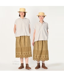 45R（フォーティファイブアール）の「薄ギャバカットワークのペチ