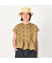 45R薄ギャバのカットワークドレス 45R薄ギャバのカットワークドレス 新作カットワークシリーズ | 45R