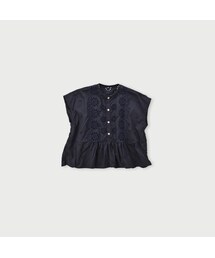 45R薄ギャバのカットワークドレス 45R薄ギャバのカットワークドレス