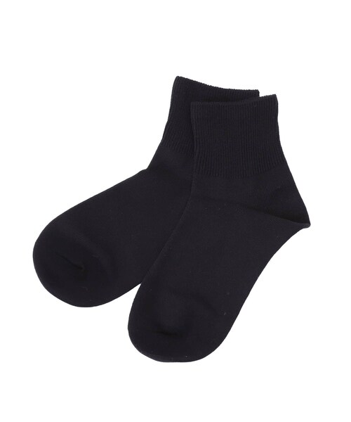 3coins（3coins）の「リブショート丈ソックス（ソックス/靴下・レディース・アイボリー/イエロー/ブルー/その他/ブラック・0）」の2枚目の写真