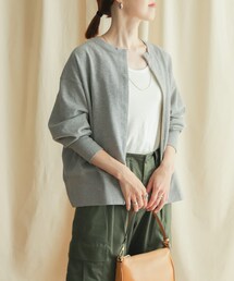 URBAN RESEARCH DOORS | コットンスウェットカーディガン(トップス)